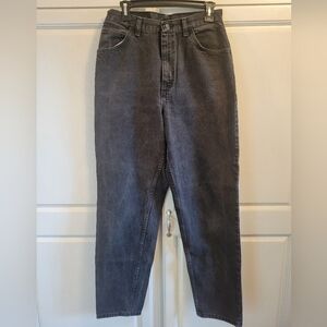 Vintage Women's Gitano Jeans High Waist Black Denim Pants